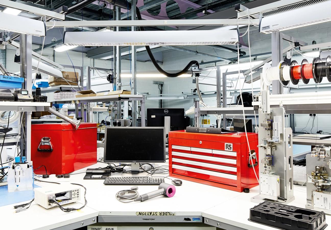 The Dyson factory