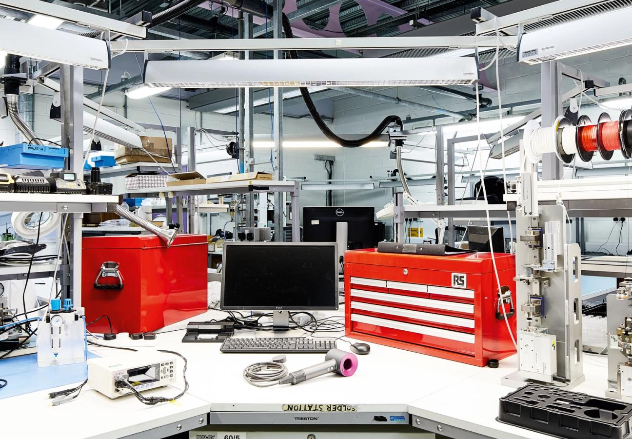 The Dyson factory