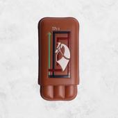 Limited Edition Hand-Painted Cigar Case