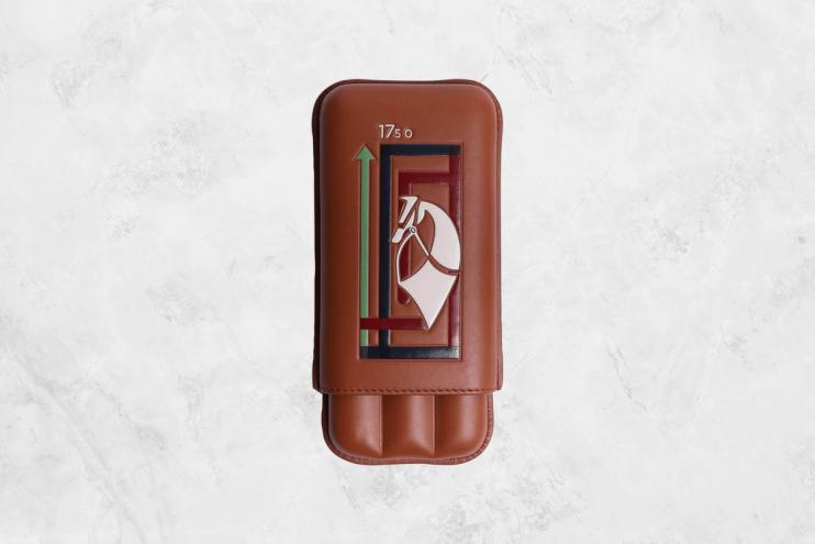 Limited Edition Hand-Painted Cigar Case