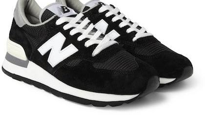 New Balance 565 Suede and Leather Trainers