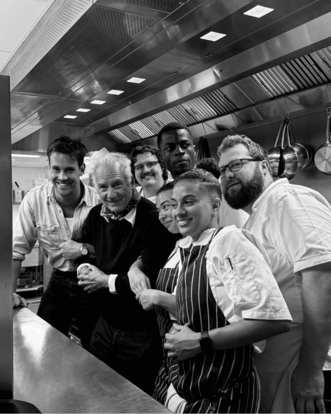 The Bar Finch kitchen team