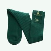 Mes Chaussettes Sea Green Knee Highs