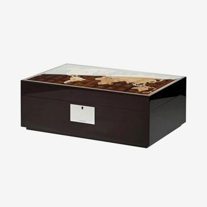 Linley World Map Humidor