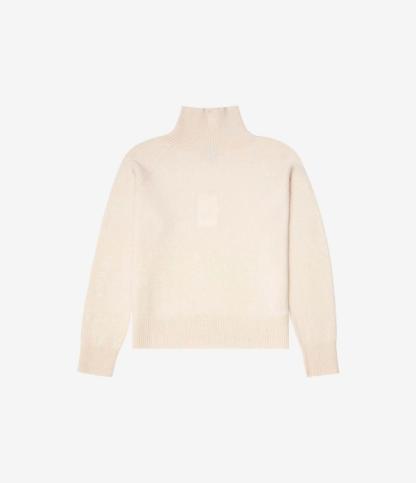 Lambswool Funnel Neck Jumper