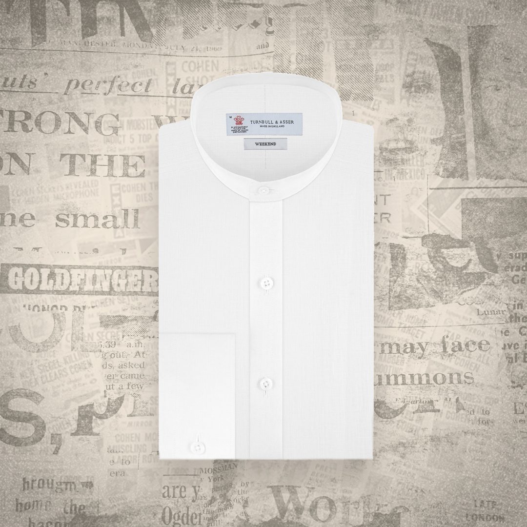 Turnbull & Asser Stand Collar Shirt