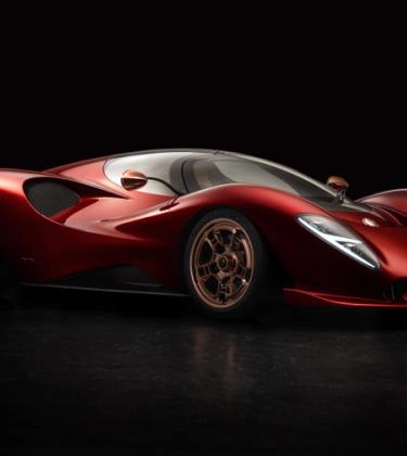 The De Tomaso P72 is a modern day time machine
