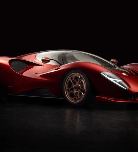 The De Tomaso P72 is a modern day time machine