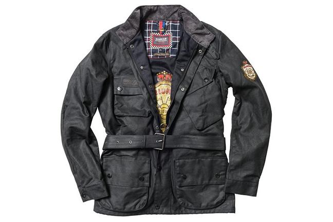 Barbour Internationl x Triumph Rocket Wax Jacket