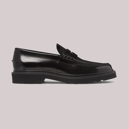 Tod's Polished-leather Penny Loafers