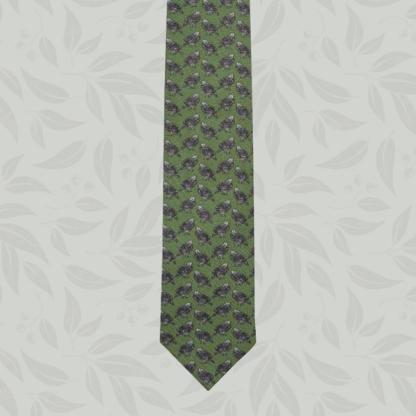 Hugo Guinness Partrige Silk Tie