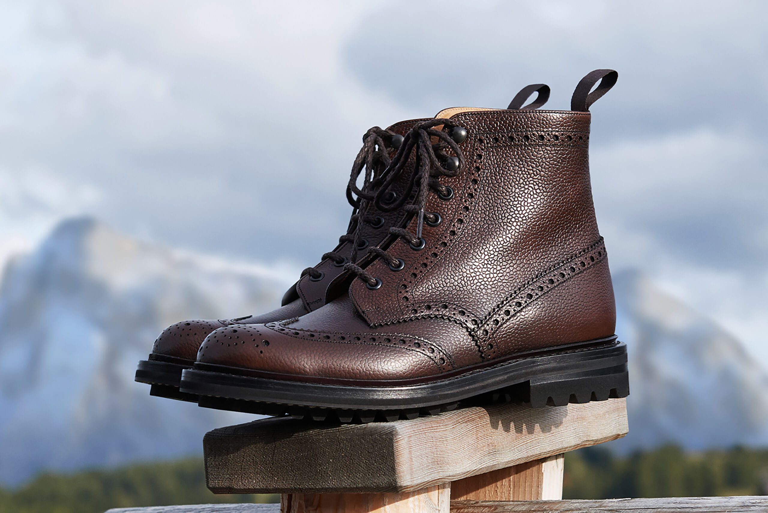 Church's brogue clearance boots