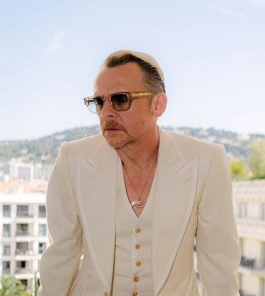 At Cannes Film Festival Simon Pegg hangs up his pistol
