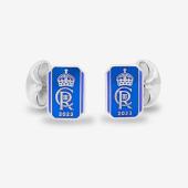 Deakin & Francis, Sterling Silver Coronation Cufflinks