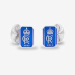 Deakin & Francis, Sterling Silver Coronation Cufflinks