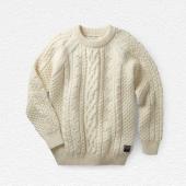 Aubin & Wills ‘Westport’ Aran Jumper