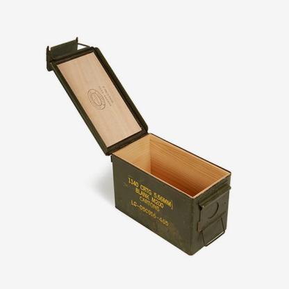 Large Vintage Ammo Box Humidor