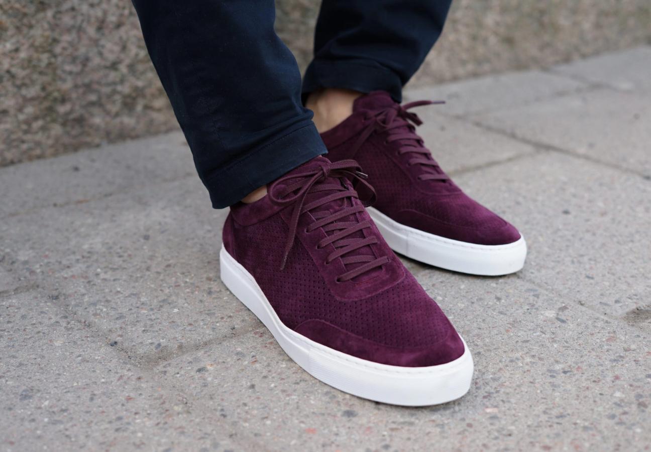 suede trainers