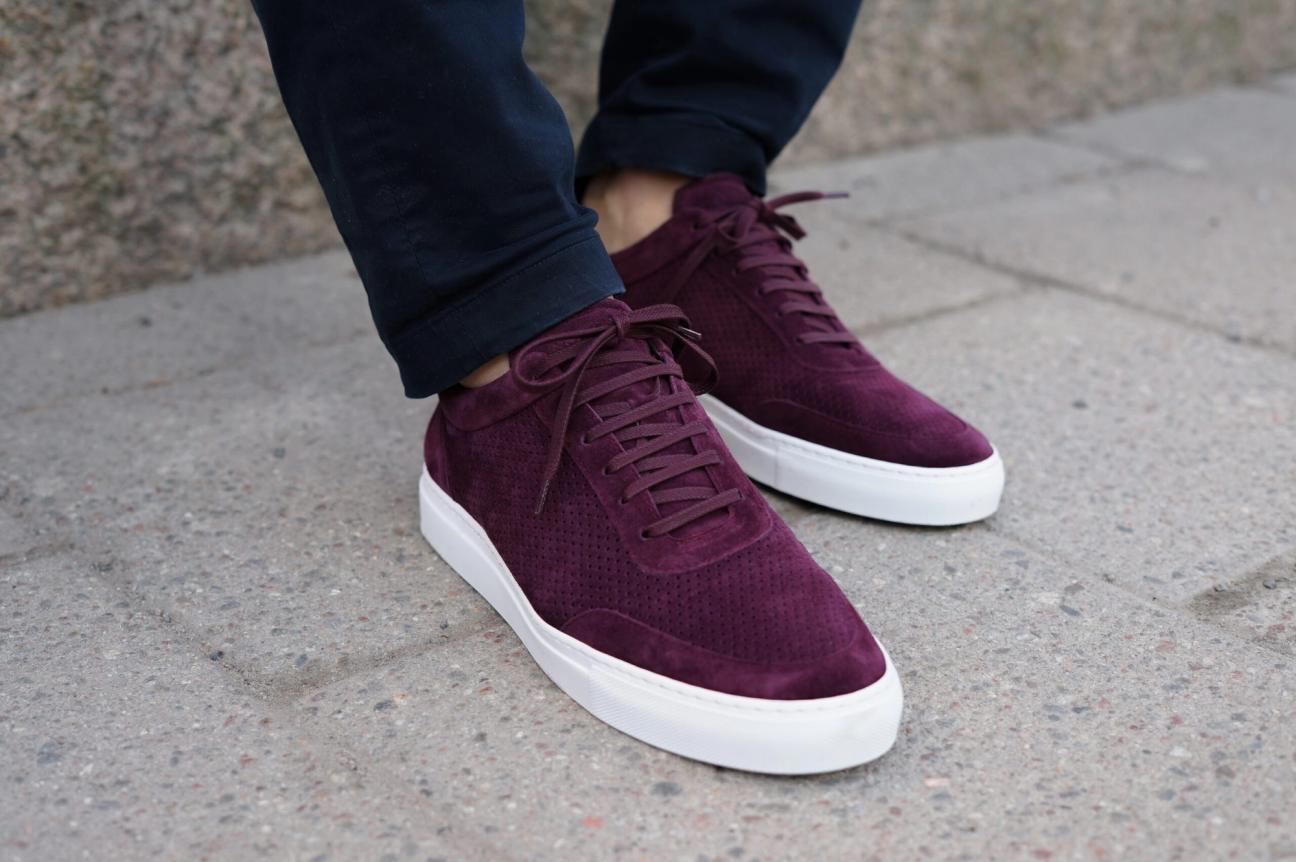 suede trainers