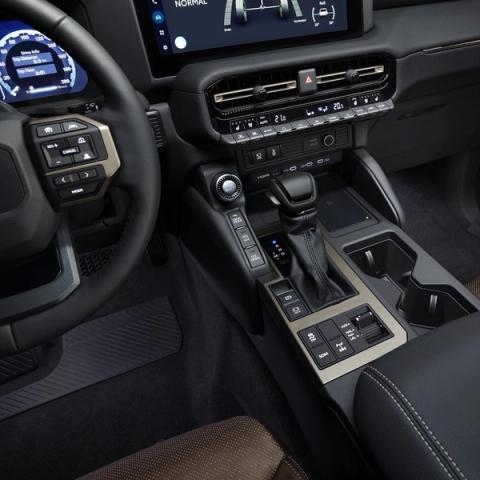 Toyota Land Cruiser transmission controls