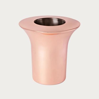 Tom Dixon Plum Copper-Plated Wine Cooler