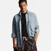 Irish Linen Pop-Over Shirt