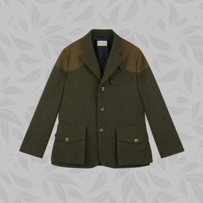 Men’s Jacket With Patches