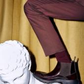 Farringdon Brogue Detail Chelsea Boot