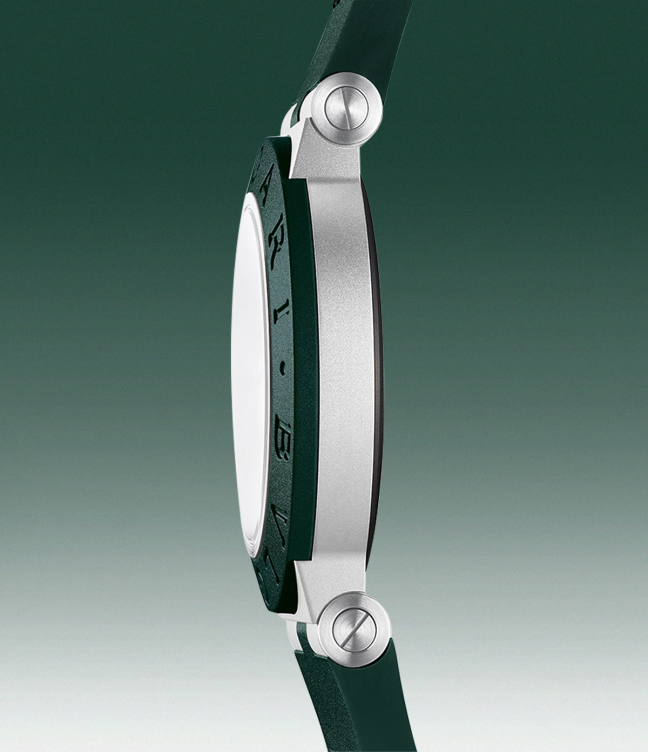 Side of a Bvlgari Aluminium Match Point Edition