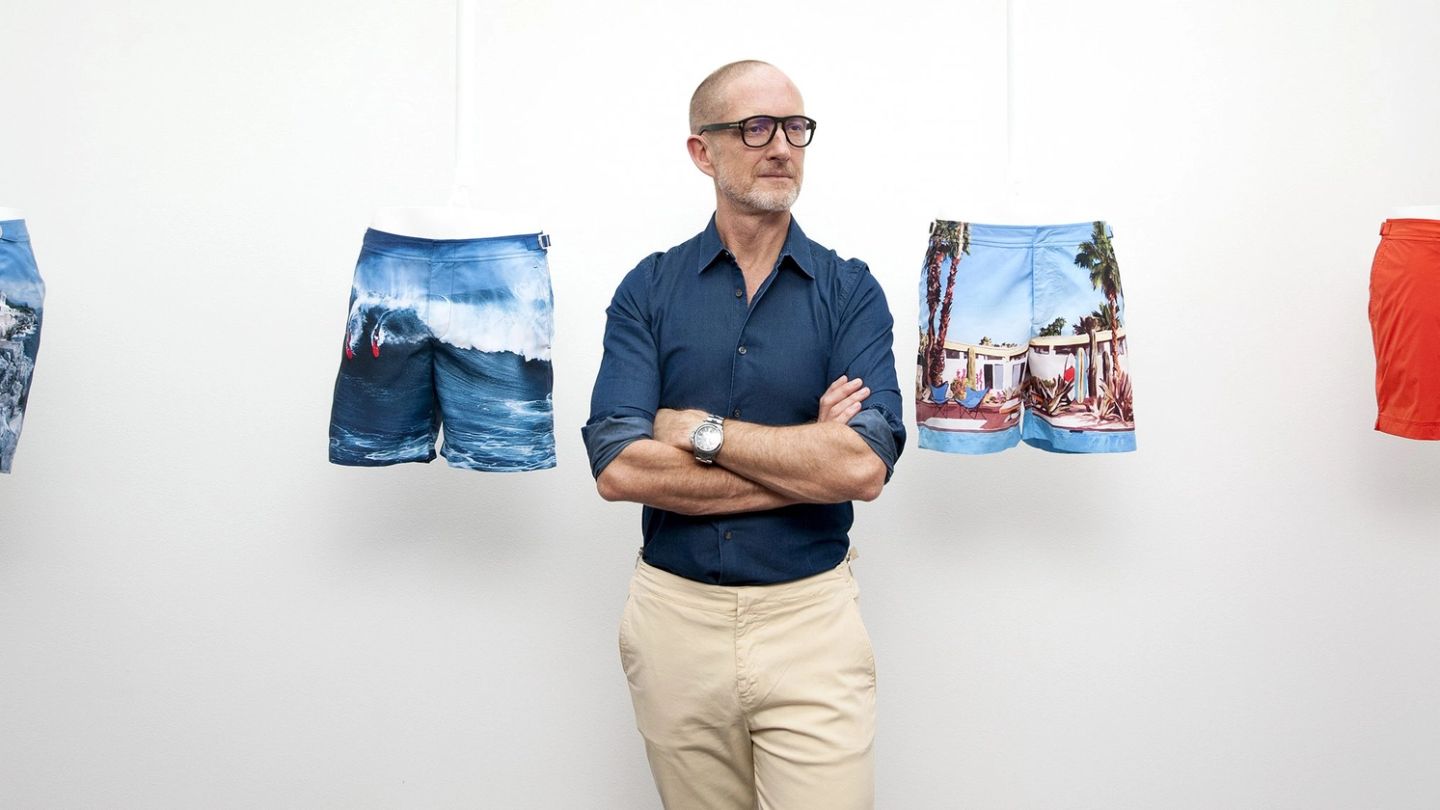 Orlebar Brown is making waves in the swim short market. We meet the man behind the brand…