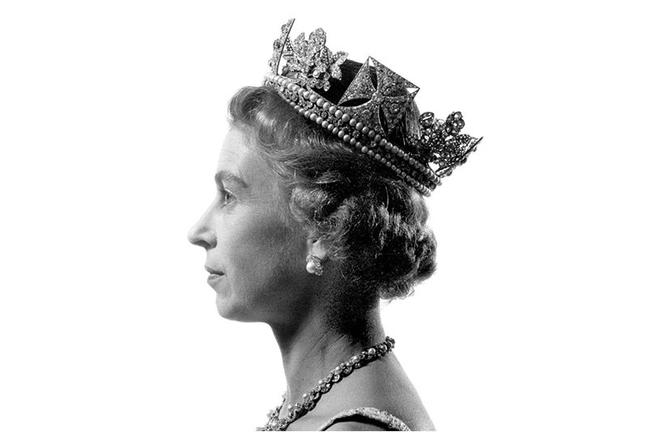 1966 - John Hedgecoe's iconic profile shot of the queenn has been reproduced some 200 billion times. (John Hedgecoe)