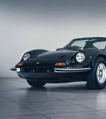 Black Ferrari Dino 246