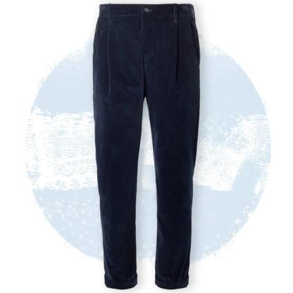 Connolly Cropped Pleated Trousers