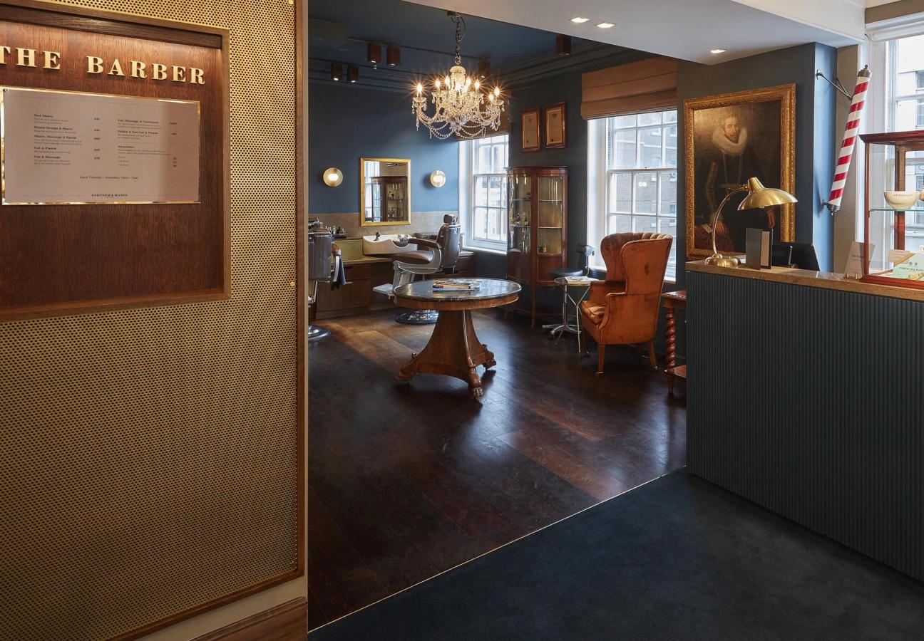The Barber at Fortnum & Mason
