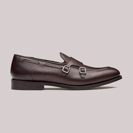 Churchs Clatford St James Leather Monk Strap Loafers
