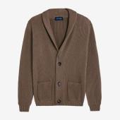 Thom Sweeney Merino Single-Breasted Shawl Cardigan