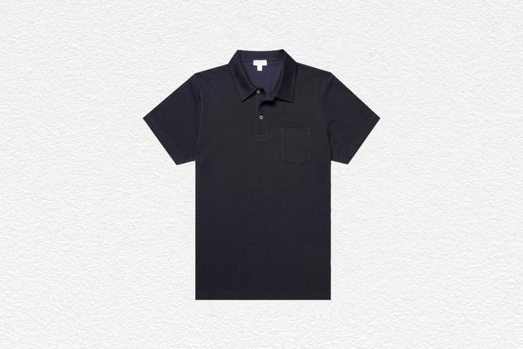 Sea Island Cotton Riviera Polo Shirt