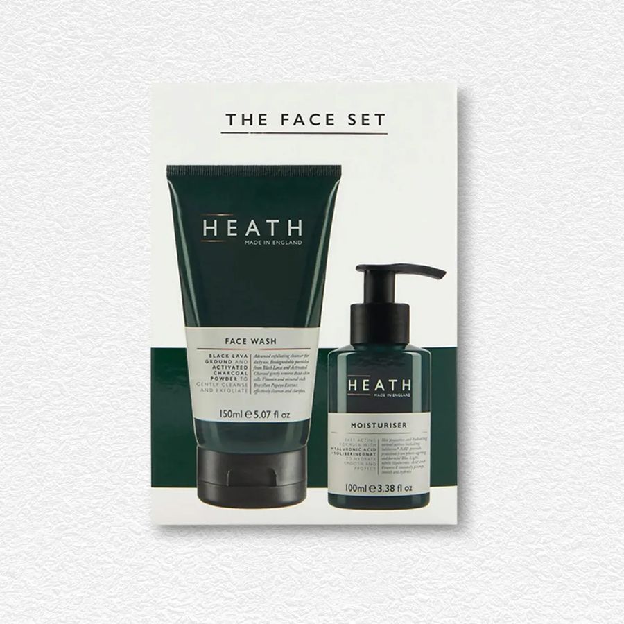 Heath 'The Face' Skincare set