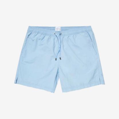 Marine Plastic Drawstring Swim Shorts