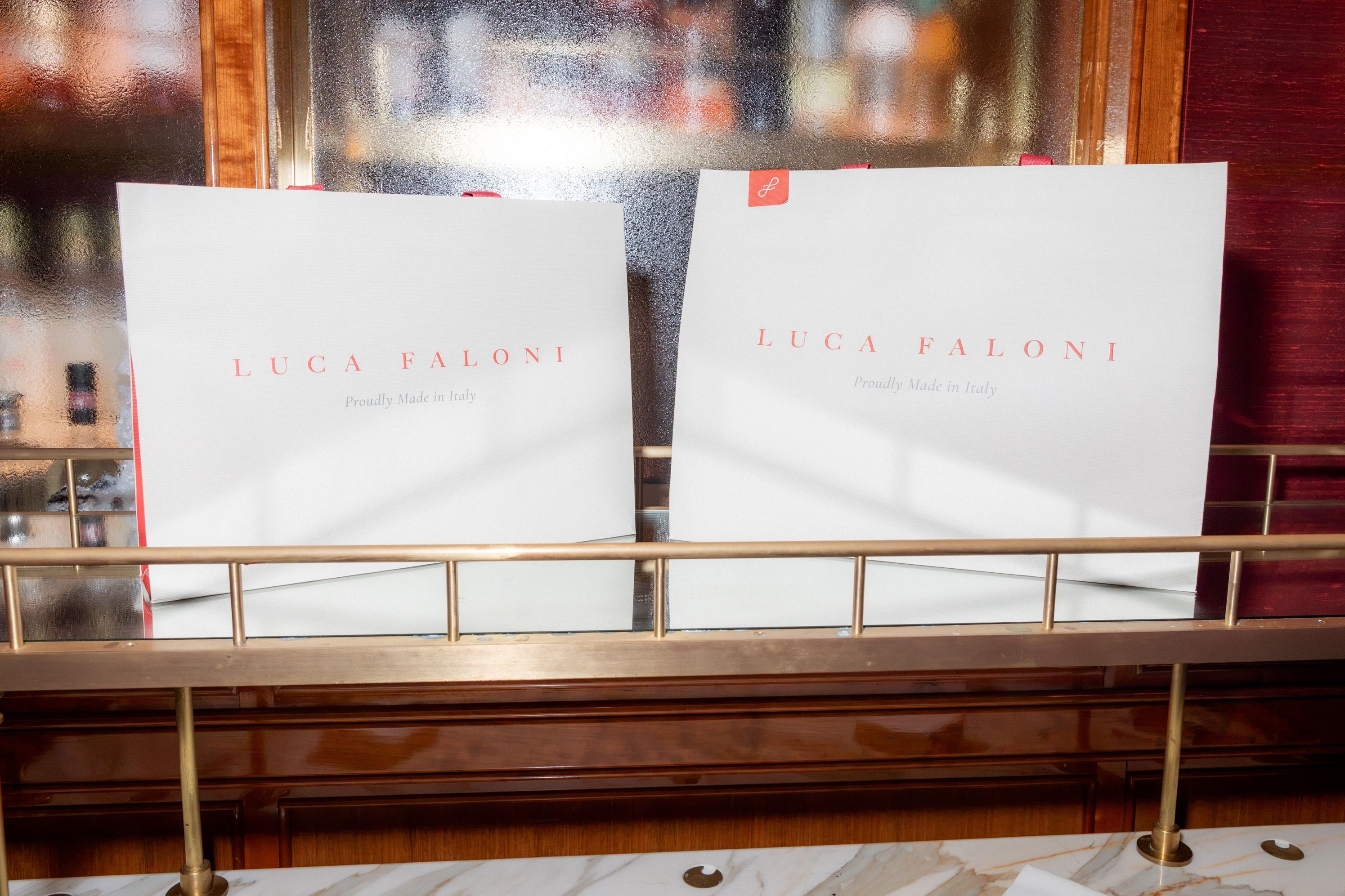 Invitations at the Luca dinner