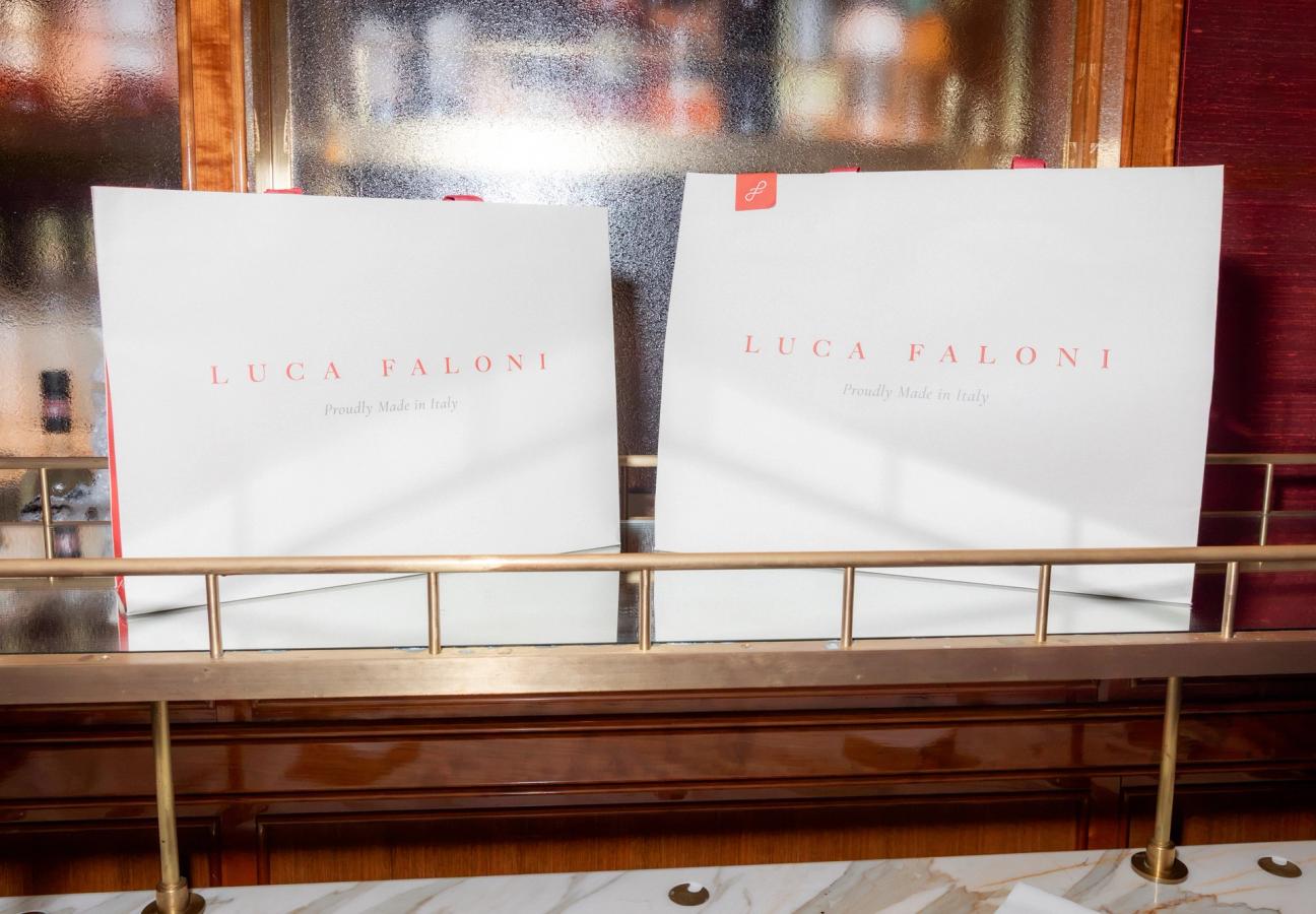 Invitations at the Luca dinner