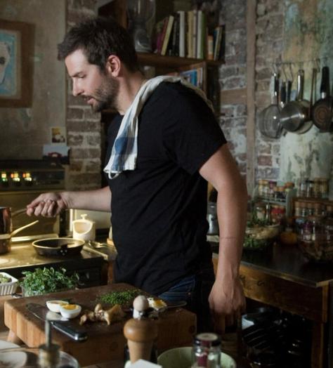 Bradley Cooper cooking
