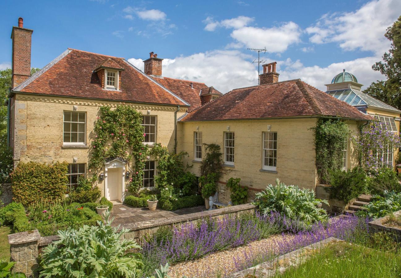reddish house