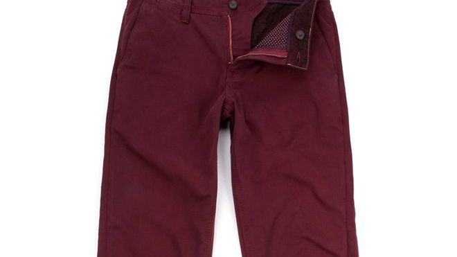 Trend Watch – Plum and Blue Chino’s