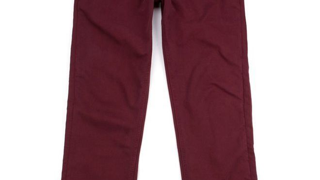 Trend Watch – Plum and Blue Chino’s