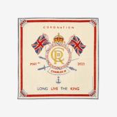 Hackett, King Charles Coronation Pocket Square