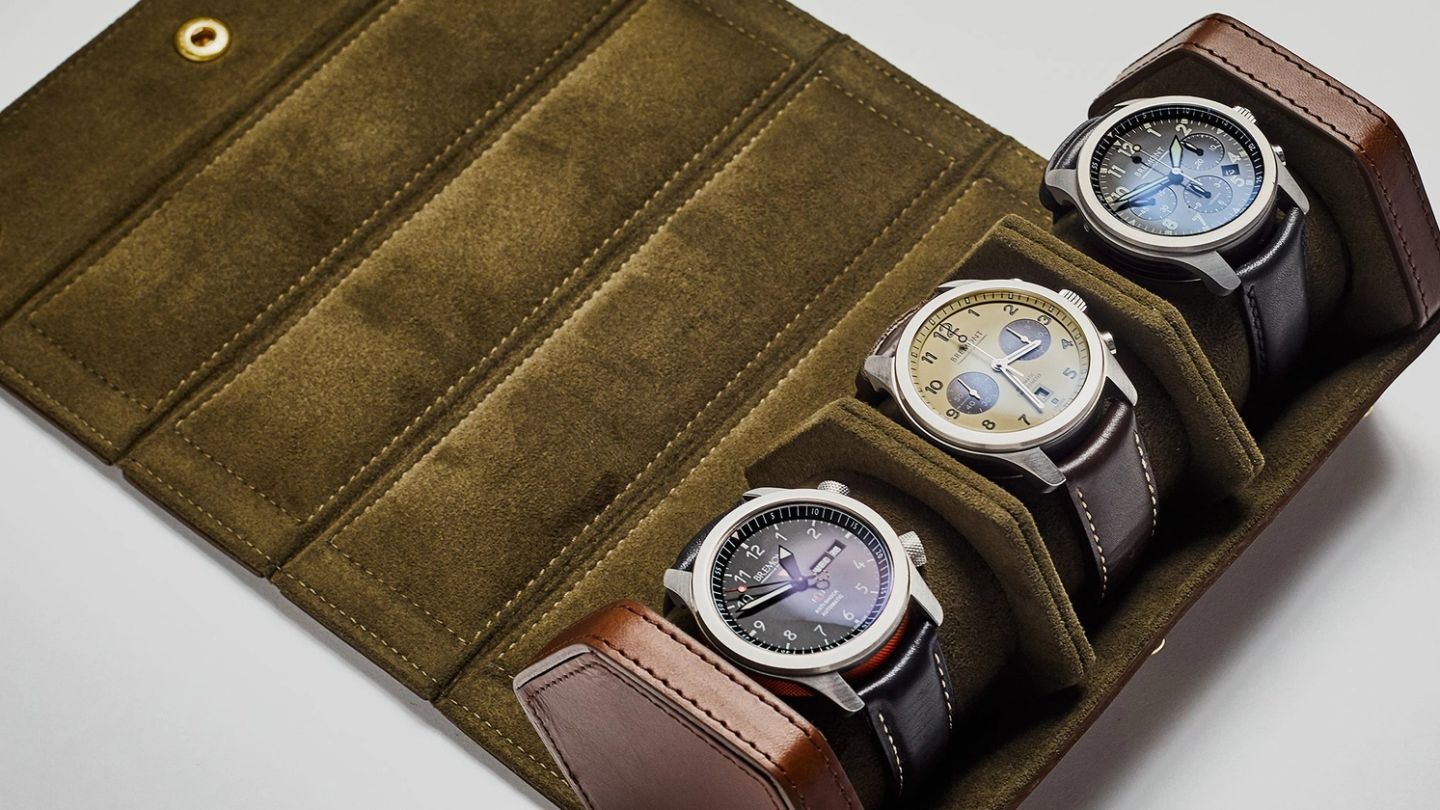 The Bennett Winch Watch Roll is your new favourite travel accessory