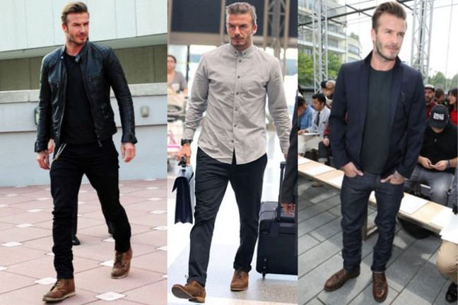 David Beckham  David beckham style outfits, Men fashion casual