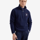 Brunello Cucinelli half-zip knit