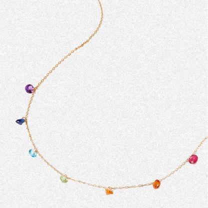 Persée multi-stone necklace